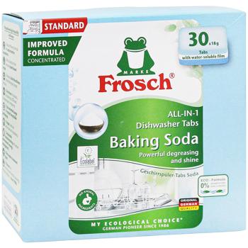 Frosch Soda Dishwasher Tablets 30pcs - buy, prices for - photo 3