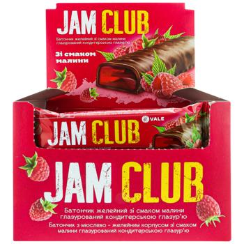 Батончик Vale Jam Club желейный со вкусом малины глазури 40г - купить, цены на Эпицентр FOOD - фото 2