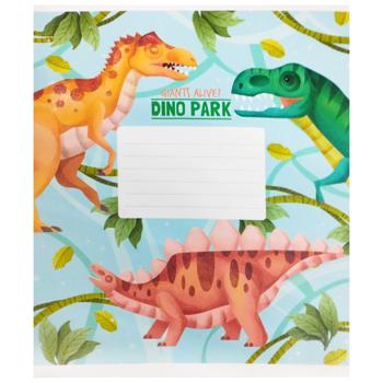 Тетрадь Школярик в косую линию 12 листов в ассортименте - купить, цены на Auchan - фото 1