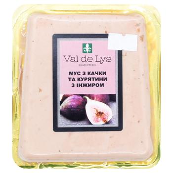 Мус Val de Lys з качки та курятини з інжиром 170г