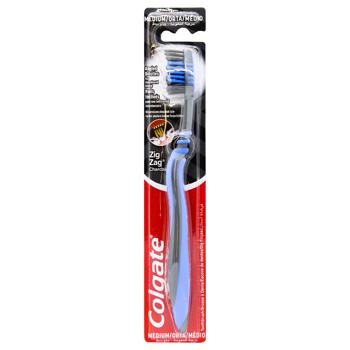 Colgate Zig Zag Charcoal Toothbrush Medium Hard - buy, prices for Supermarket "Kharkiv" - photo 2