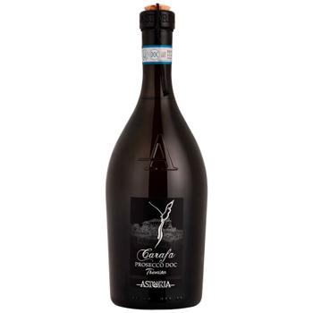 Вино игристое Astoria Carafa Prosecco Treviso DOC белое экстра-сухое 11% 0,75л - купить, цены на Auchan - фото 1