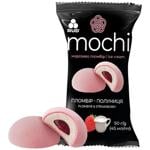 Морозиво Рудь Mochi пломбір-полуниця 50г