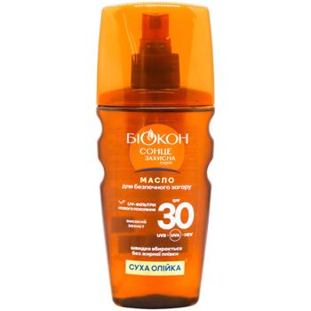 Biokon High Protection Safe Sun Oil SPF30 160ml - buy, prices for COSMOS - photo 1