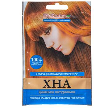 FitoKraina Iranian Natural Henna with Fucus Seaweed 25g - buy, prices for Biotus - photo 1