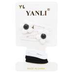 Заколки і гумки для волосся 6шт 3727-9