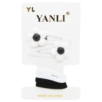 Заколки и резинки для волос 6шт 3727-9 6шт 3727-9 - купить, цены на КОСМОС - фото 1