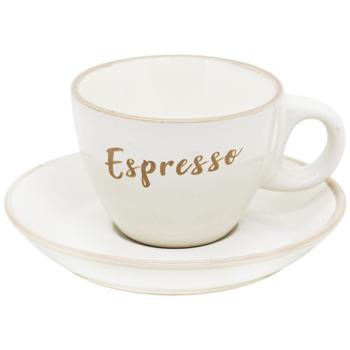 Espresso Cup 100ml with Saucer - buy, prices for - photo 3