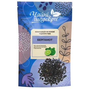 Чай чорний Чайні Шедеври Бергамот - купити, ціни на ULTRAMARKET - фото 1