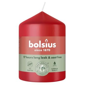 Bolsius Red Candle 80/58 - buy, prices for Tavria V - photo 1