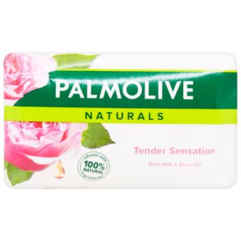 Palmolive Naturals Tender Sensation Milk & Rose Oil Solid Soap 150g - buy, prices for Ideal - photo 1