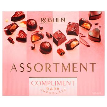 Конфеты Roshen Compliment шоколадные 145г - купить, цены на Торба - фото 1