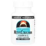 Вітамін В12 Source Naturals зі смаком вишень 5мг 60 льодяників