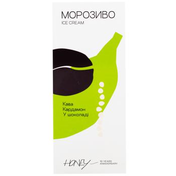 Мороженое Honey Кофе-кардамон в шоколаде 90г - купить, цены на WINETIME - фото 3