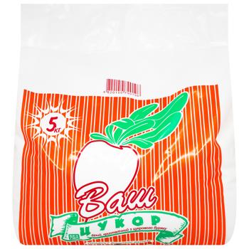 Сахар Ваш Сахар белый кристаллический 5кг - купить, цены на КОСМОС - фото 1