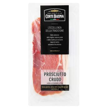 Courta Buona Crudo Sliced Raw Cured Prosciutto ​​80g - buy, prices for Epicentr FOOD - photo 1