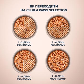 Корм вологий Club 4 Paws Premium Selection з куркою для дорослих котів 85г - купити, ціни на MasterZoo - фото 4