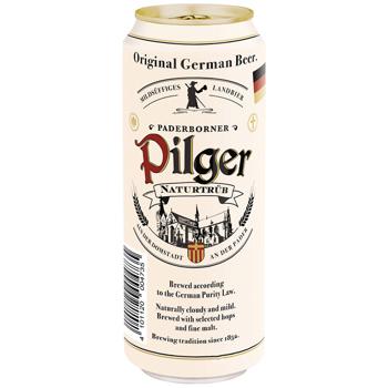 Paderborner Pilger Unfiltered Light Beer 5% 0.5l - buy, prices for Torba - photo 2