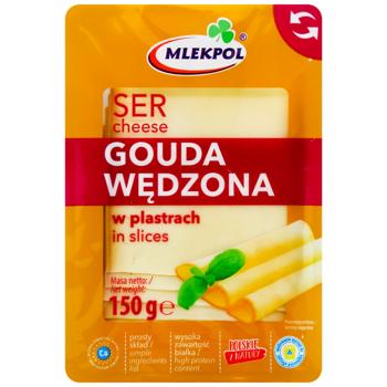 Cheese gouda Mlekpol 150g Poland - buy, prices for Auchan - photo 1