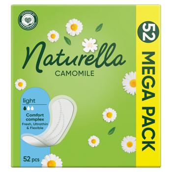 Прокладки щоденні Naturella Camomile Light 52шт - купити, ціни на КОСМОС - фото 3