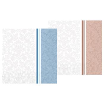 Silken Damask 3-Ply Table Napkins 33*33cm 18pcs - buy, prices for ULTRAMARKET - photo 2