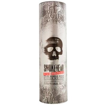 Smokehead High Voltage Whiskey 58% 0.7l in tube - buy, prices for - photo 3