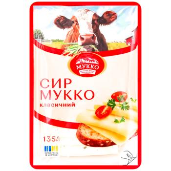 Mukko Sliced ​​Classic Cheese 33.6% 135g - buy, prices for COSMOS - photo 1