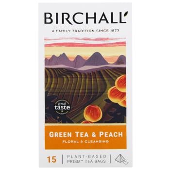 Birchall Green Tea with Peach 15pcs - buy, prices for WINETIME - photo 3