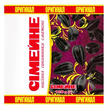 Насіння смажене Сімейні, 120 г - купити, ціни на Ідеал - фото 1
