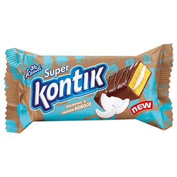 Konti Super Kontik Sponge Cake with Coconut Flavor 50g - buy, prices for - photo 3