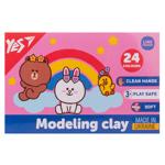 Yes Line Friends Plasticine 24 colours