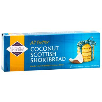 Duncan's of Deeside Coconut Shortbread Cookies 150g - buy, prices for WINETIME - photo 2