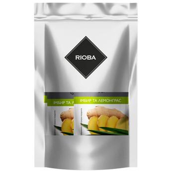 Rioba Ginger and Lemongrass Concentrate Fruit-honey Tea 50g - buy, prices for METRO - photo 1