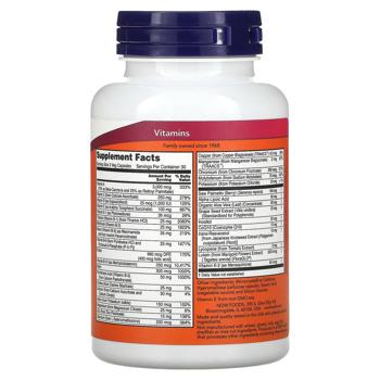 Now Foods Adam Superior Men's Multi Men's Multivitamin 90 capsules - buy, prices for Biotus - photo 2