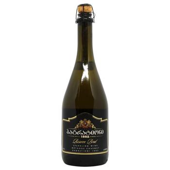 Bagrationi Reserve White Brut Sparkling Wine 12% 0.75l - buy, prices for MegaMarket - photo 1