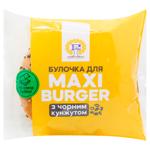 Hlibo Maxi Burger Bun for Burger with Black Sesame 80g