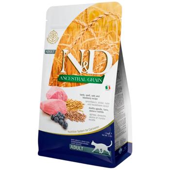 Farmina N&D Ancestral Grain Dry Food with Lamb, Blueberries, Oats and Spelt for Cats 10kg - buy, prices for MasterZoo - photo 1