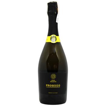 Gran Soleto Prosecco White Dry Sparkling Wine 11% 0.75l - buy, prices for Za Raz - photo 1