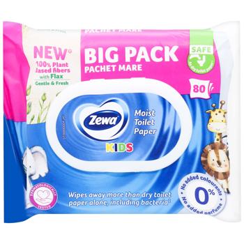 Zewa Baby Wet Toilet Paper 80pcs