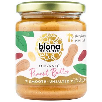 Паста арахісова Biona Organic без солі 250г