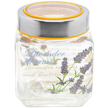 Galleryglass Lavender Glass Storage Jar with Window Lid 500ml - buy, prices for Auchan - photo 2