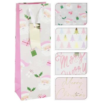 Koopman Gift Bag for Bottles 36*12*9cm