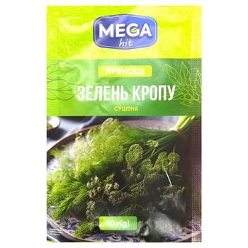 Зелень укропа Mega hit сушеная 10г - купить, цены на Чудо Маркет - фото 1