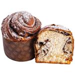 Крафін Auchan з маком та родзинками 330г