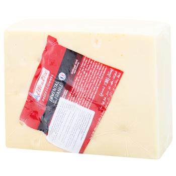 Cheese emmental Elle&vire cow milk 30% 1000g France - buy, prices for WINETIME - photo 1