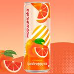 Morshynska Lemonada Grapefruit Carbonated Drink 0.33l