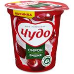 Десерт творожный Чудо Творожок взбитый с вишней 5% 170г
