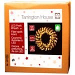 Венок Tarrington House со светодиодной подсветкой 120LED 65см