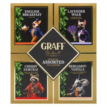 Graff Assorted Tea Flavors Tea Set 52g 32pcs - buy, prices for - photo 3