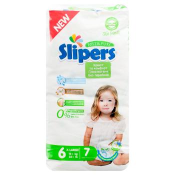 Підгузки Slipers S-206 6 Large 15+кг 7шт - купити, ціни на - фото 3